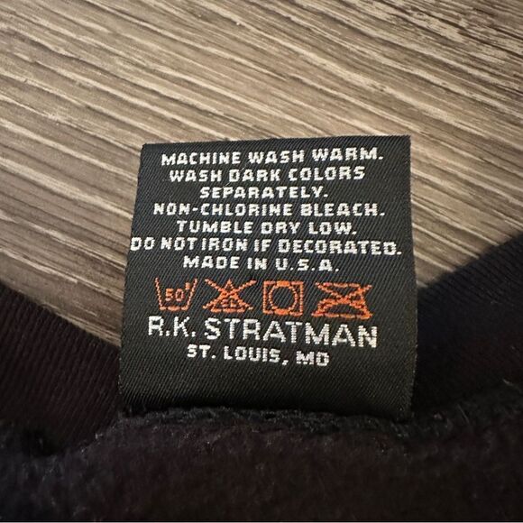 Harley Davidson vintage R.K Stratman henley sweatshirt - Picture 4 of 5